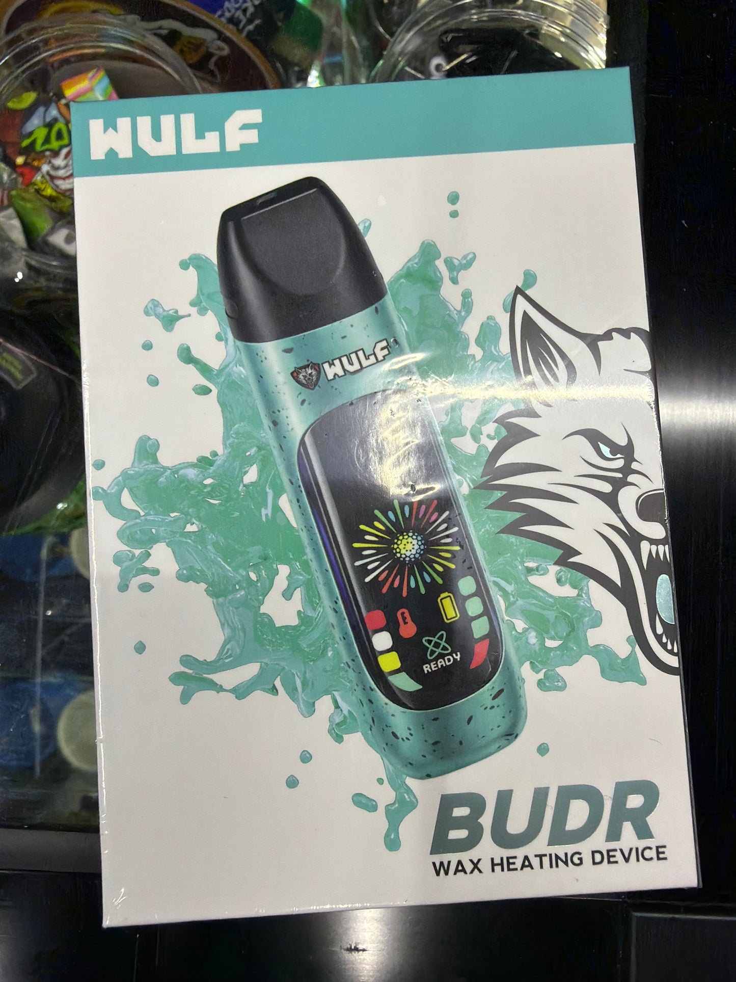 WULD MODS BUDR | TEAL BLACK SPLATTER