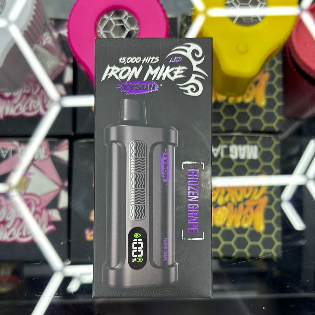 Tyson 15,000 hits iron mike frozen grape
