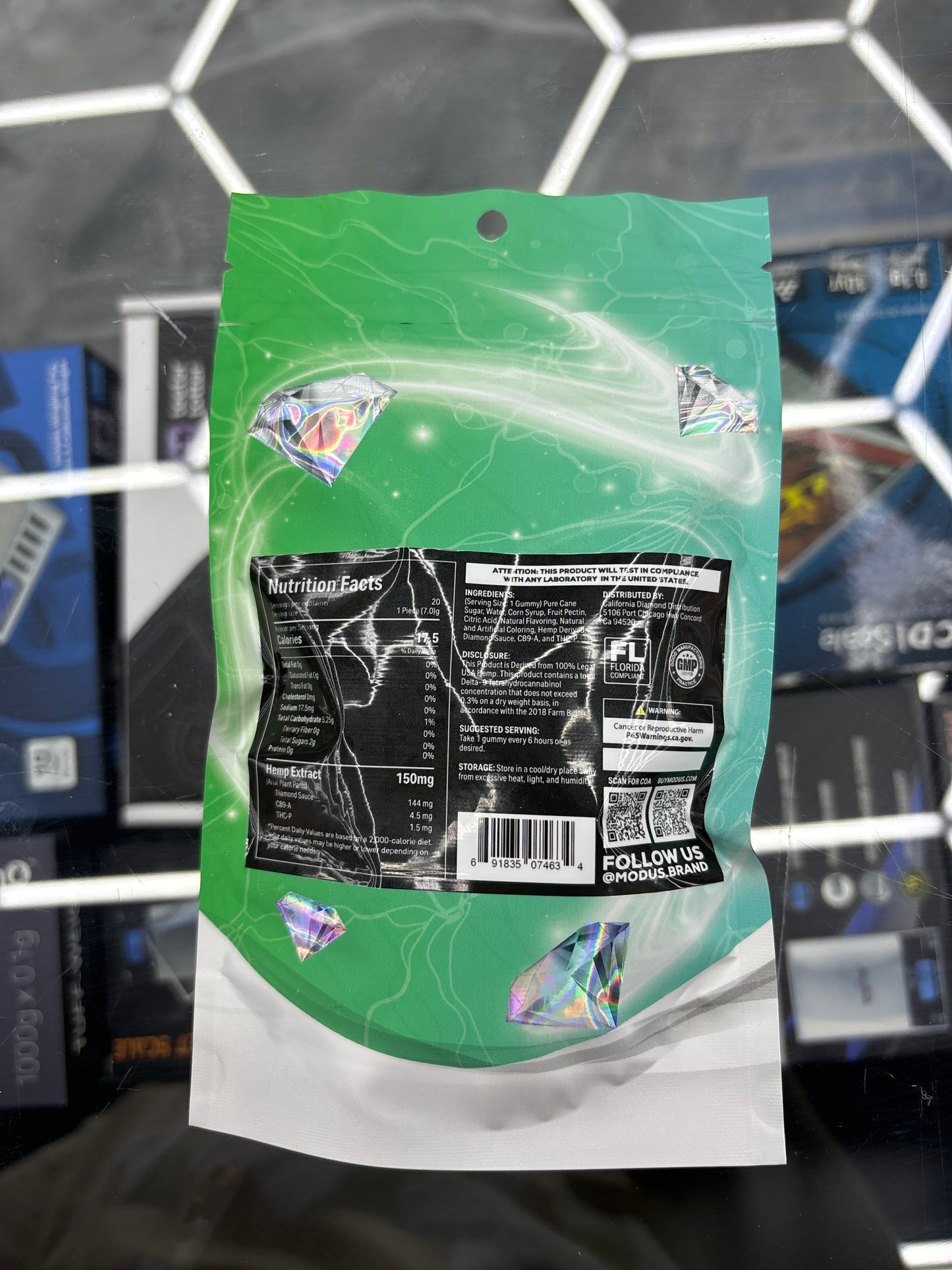 Modus platinum blend original assorted 3000 MG