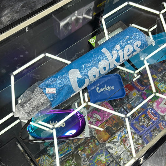 Cookies, umbrella, blue