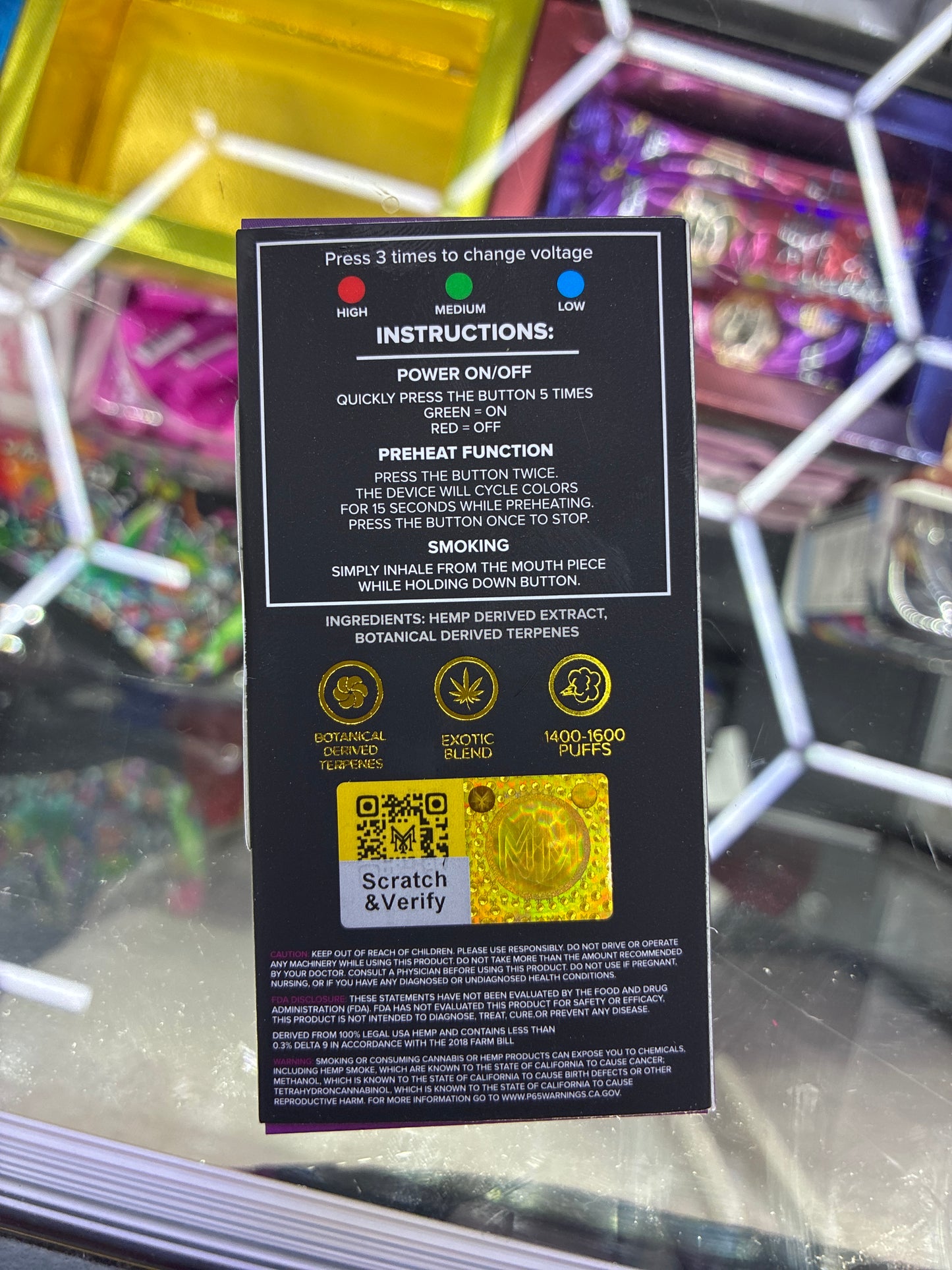 Muha meds 3500mg melted diamonds lavender haze