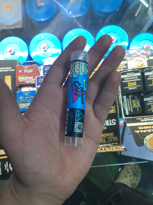 Eight 1g pre rolls wedding cake hybrid