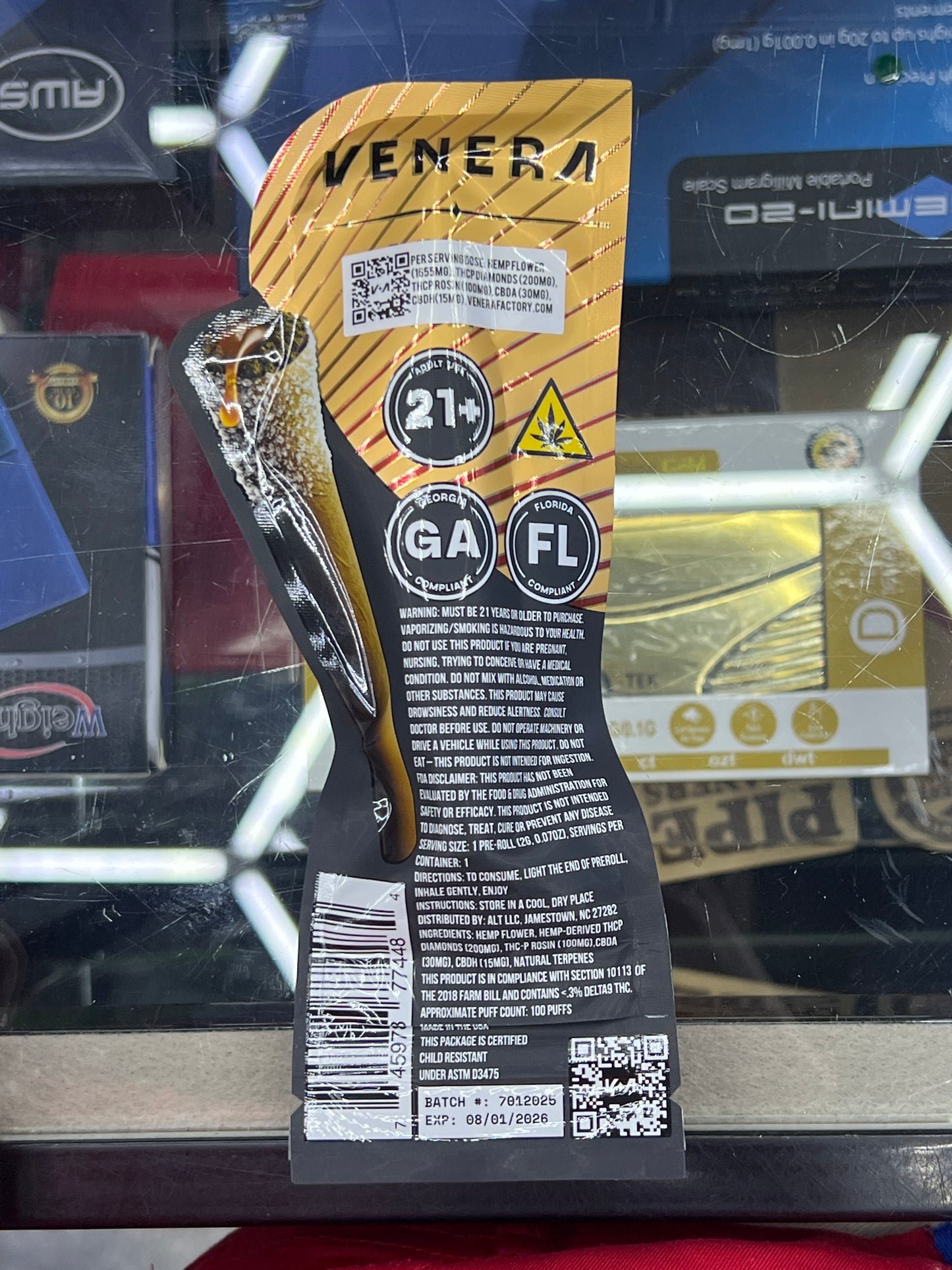 Venera Stardusted donut 2g exotic indica trufflez & cream