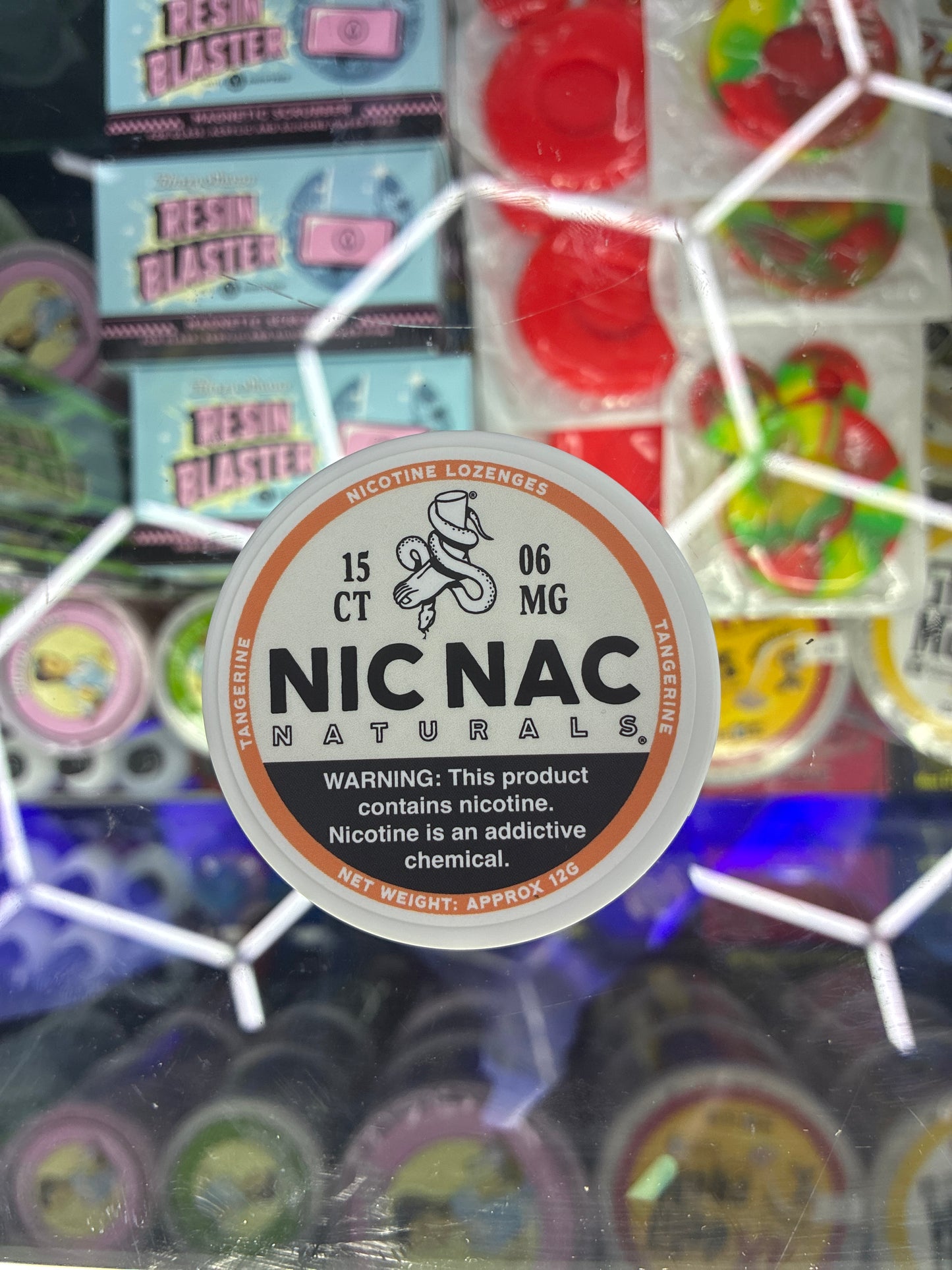NICNAC NATURALS 15ct 06mg Tangerine