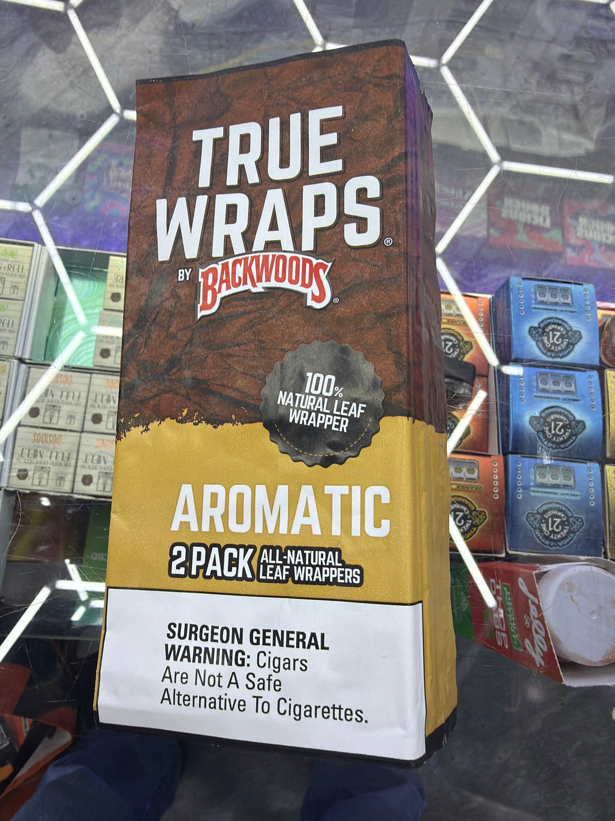Backward true wraps, Aromatic 2 ￼pack