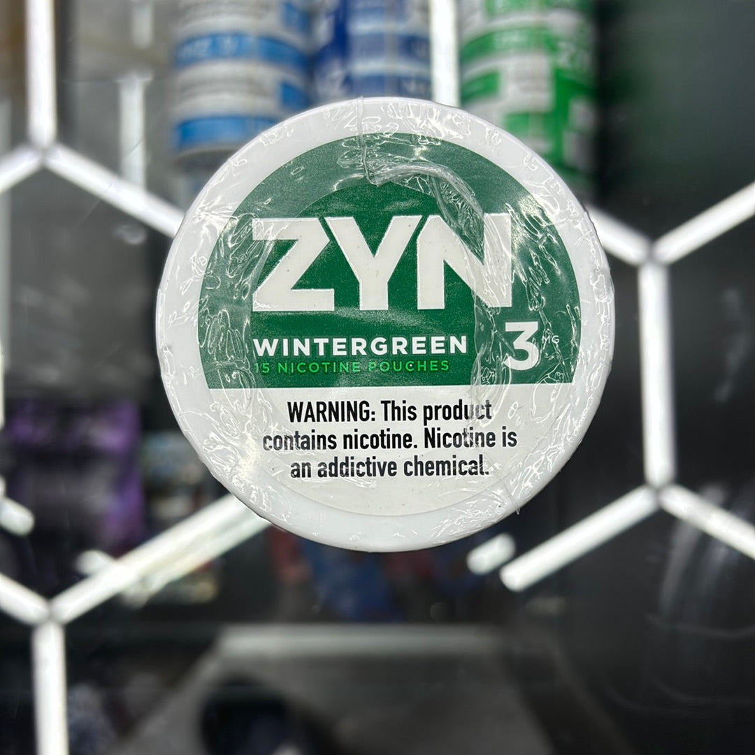 Zyn wibtergreen 3mg nicotine pouches