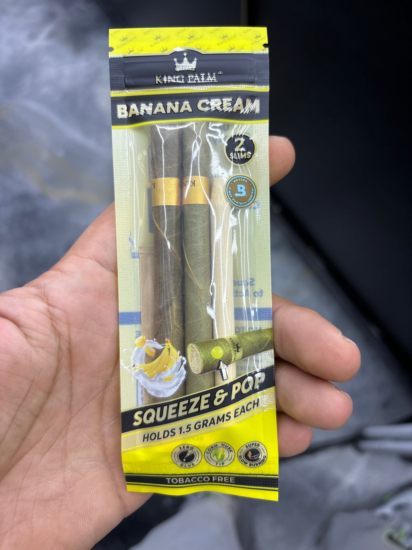King palm banana cream 1.5g each