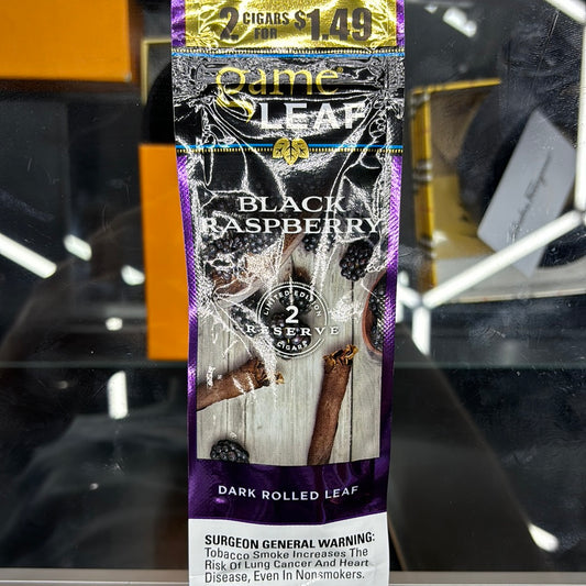 Game leaf black raspberry