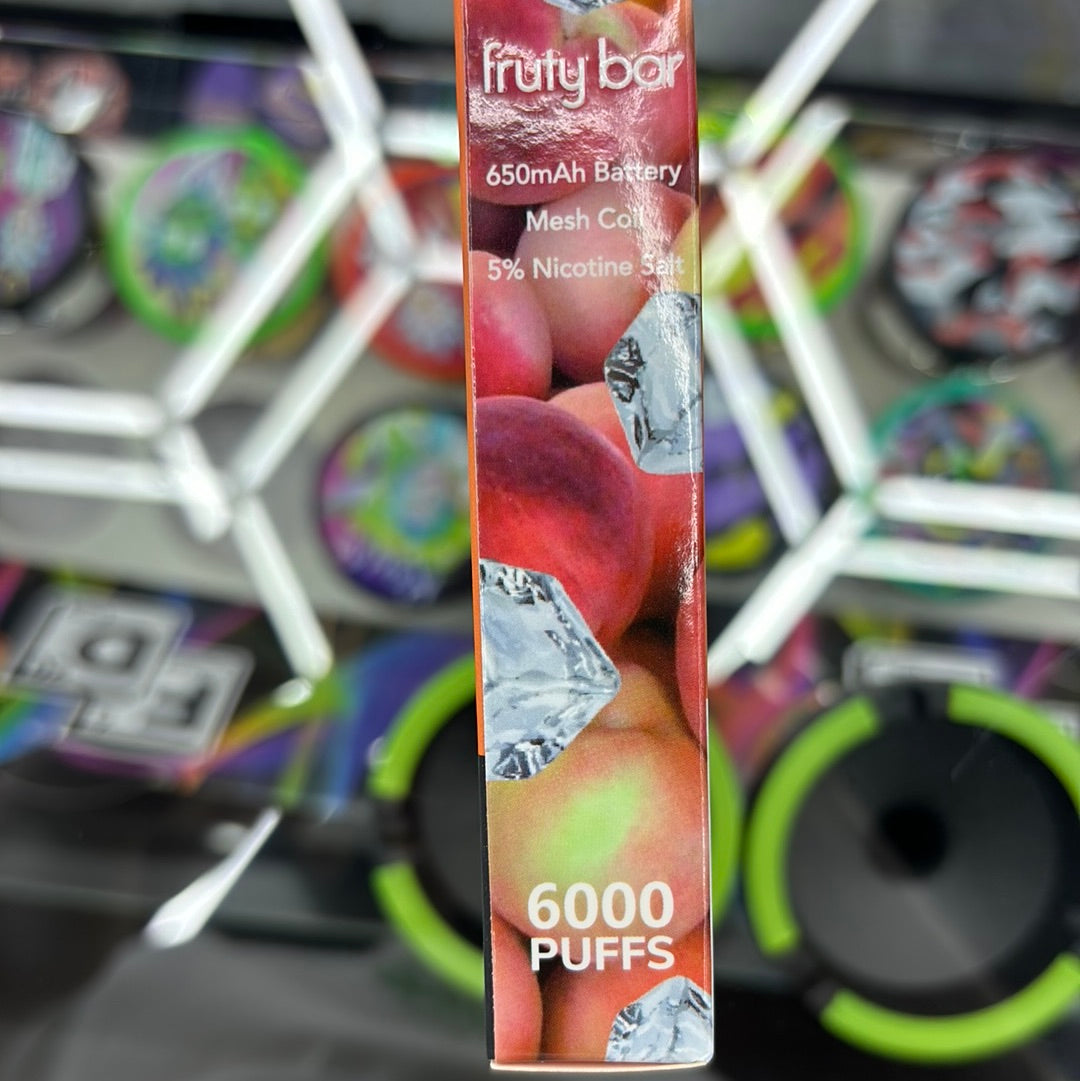 Fruity bar, 6000 Georgia peach ice