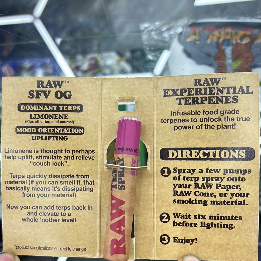 Raw Terp spray SFV OG external terpenes 5ML