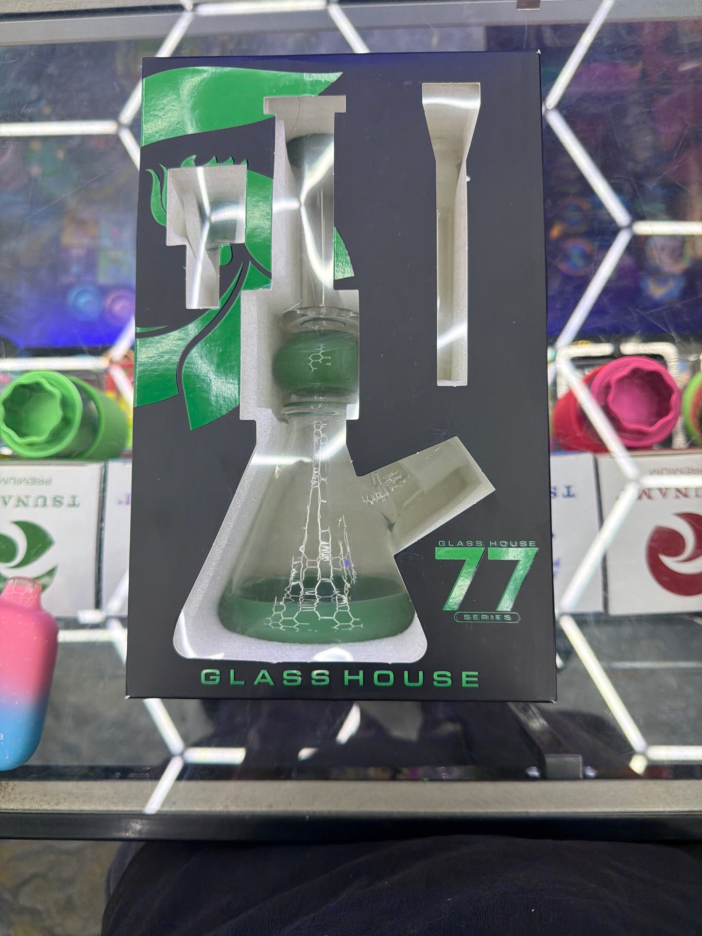 GLASS HOUSE 77 SERIES ORB BEAKER