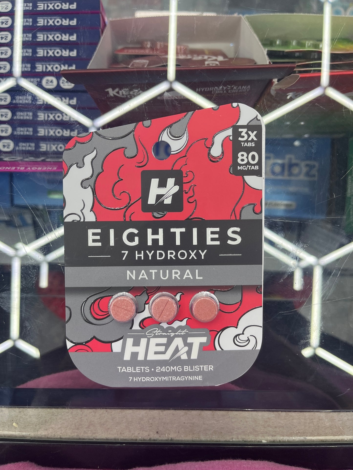 Heat eighties 7 hydroxy 3ct 80mg natural