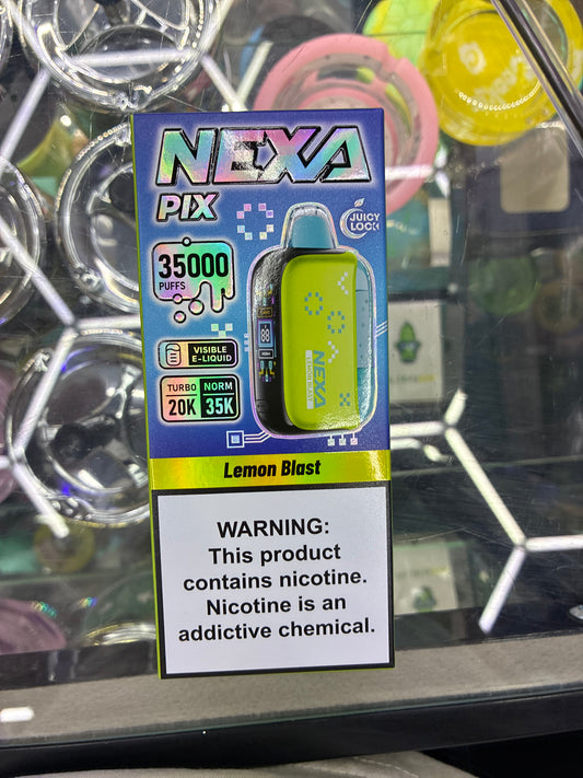 Nexa pix 35k puffs lemon blast