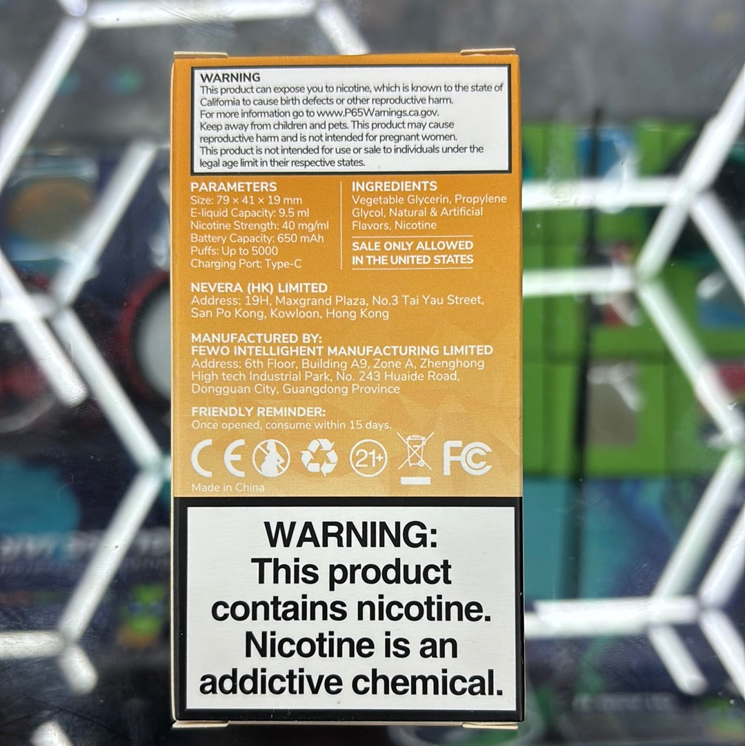 BC5000 pineapple orange mint