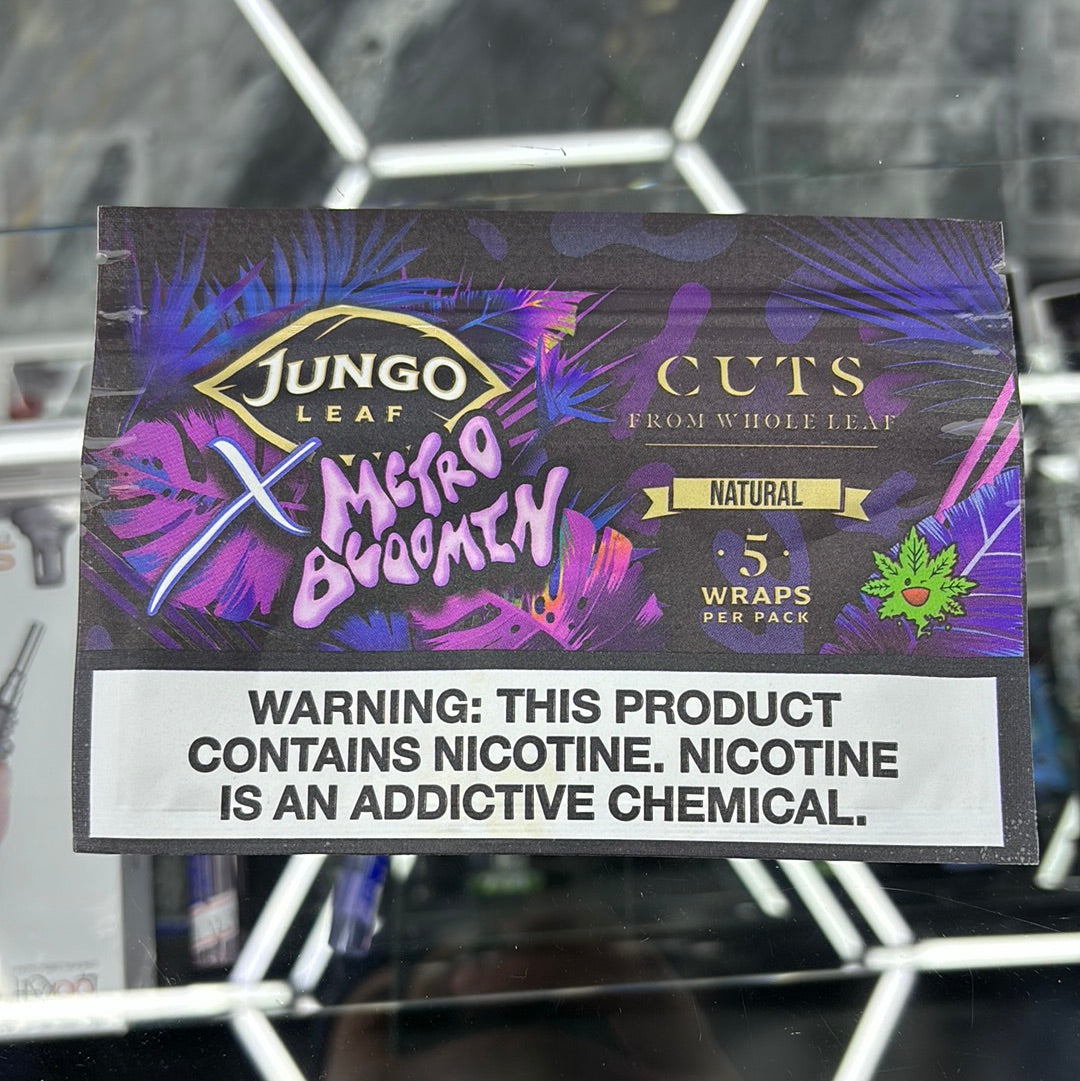 Jungo leaf x metro bloomin , magic cream five wraps per pack