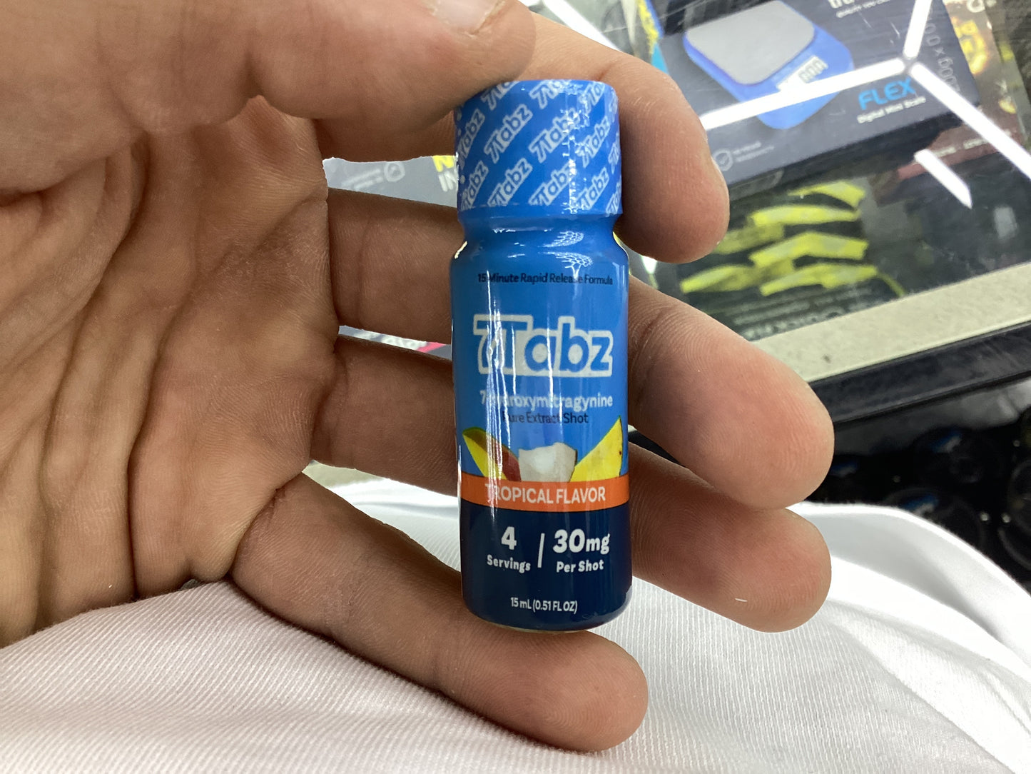 7tabz 7hydro pure extract shot tropical flavor 30mg