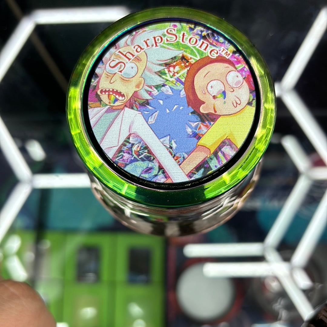 Rick and Morty grinder palpitate