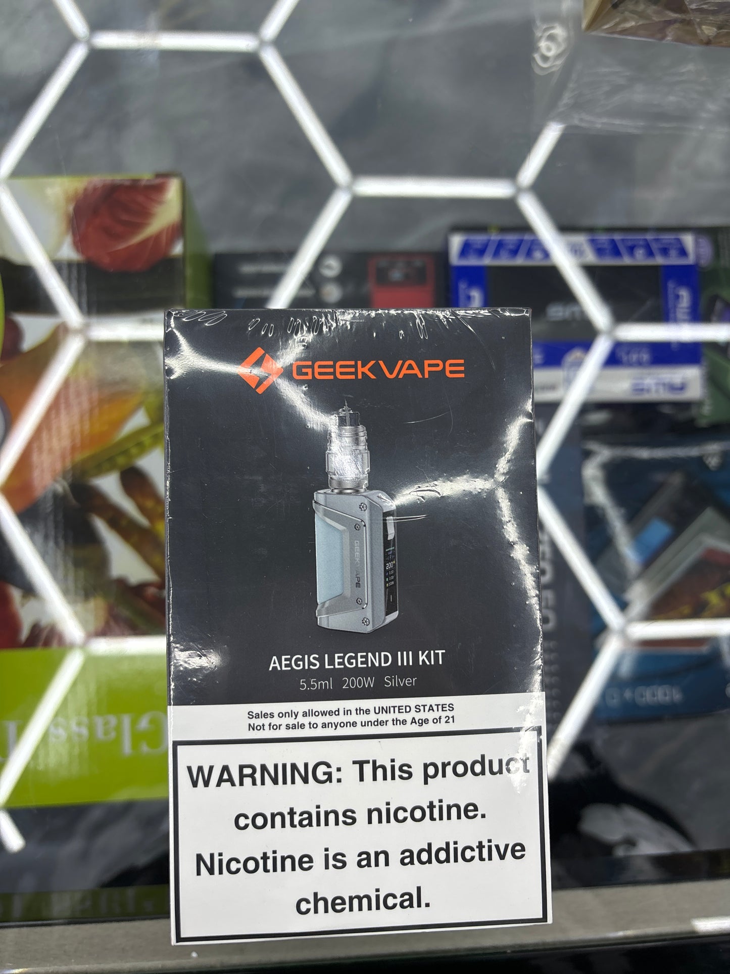 Geekvape ages legend 3 kit silver