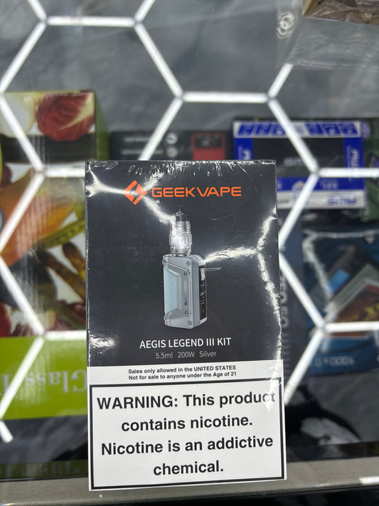 Geekvape ages legend 3 kit silver