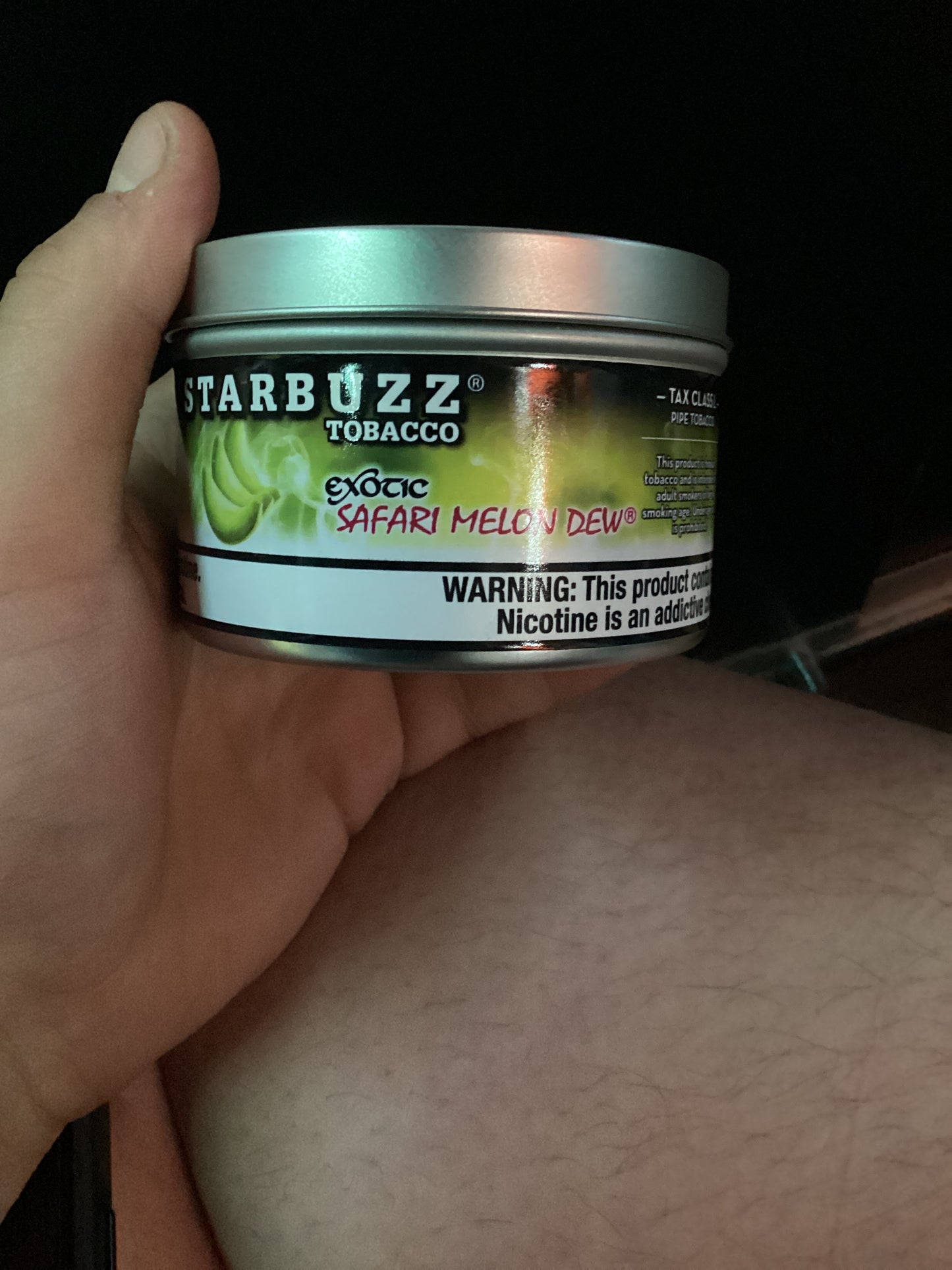 Starbuzz tobacco 100g exotic safari melon dew