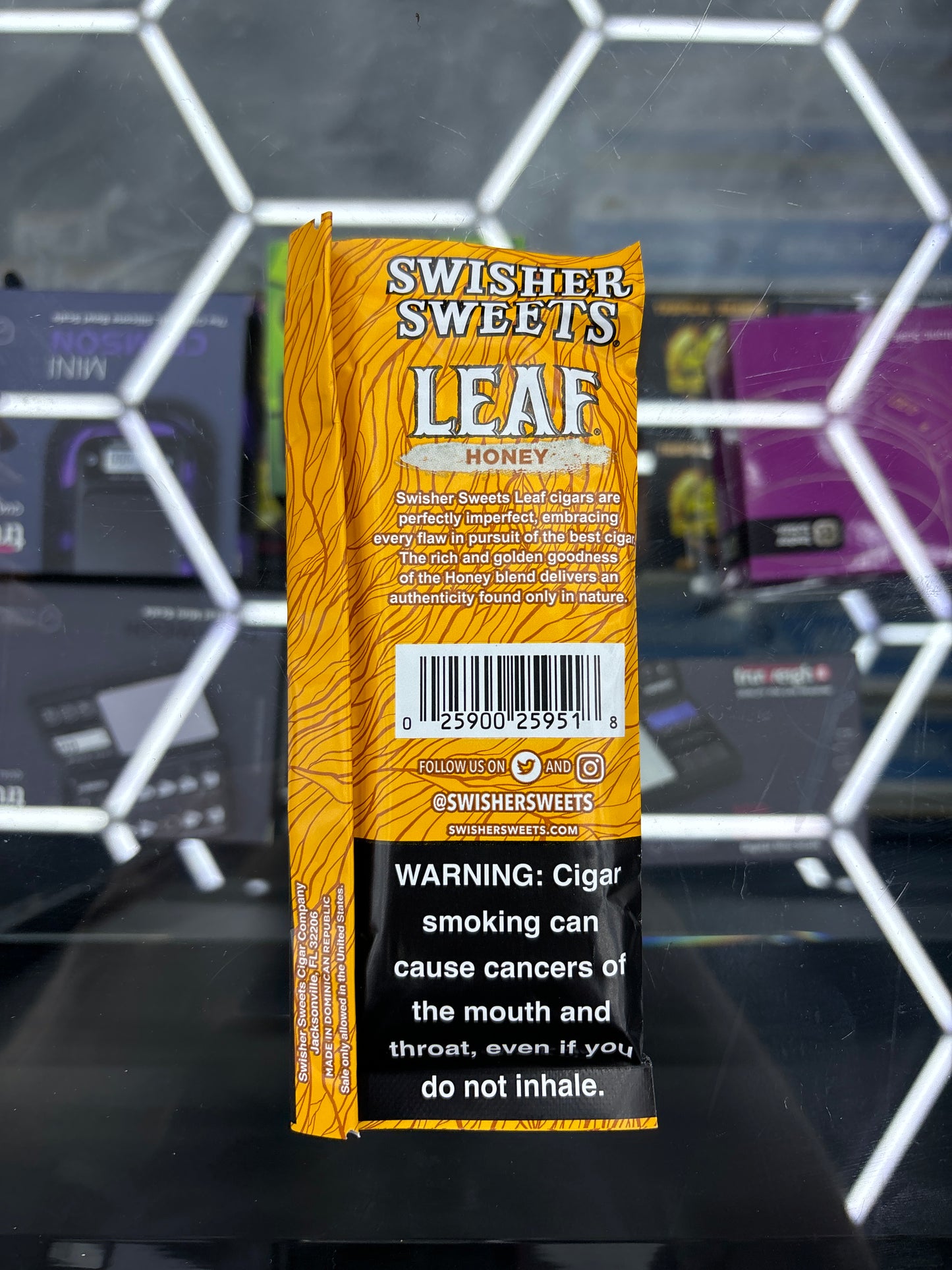 Swisher sweets leaf honey