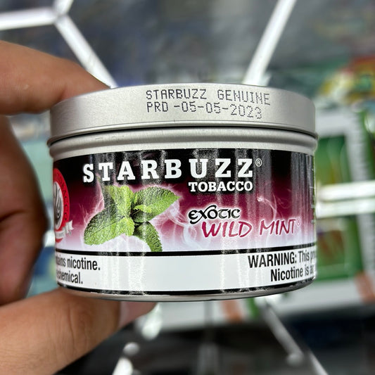 Starbuzz tobacco exotic wild mint 100g