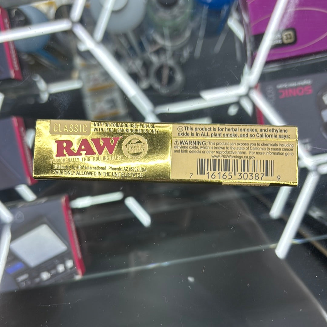 Raw classic ethereal phenomenally, thin, rolling paper, king size slim