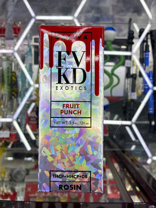 FVKD Exotics thcp+hhcp+d8 fruit punch sativa