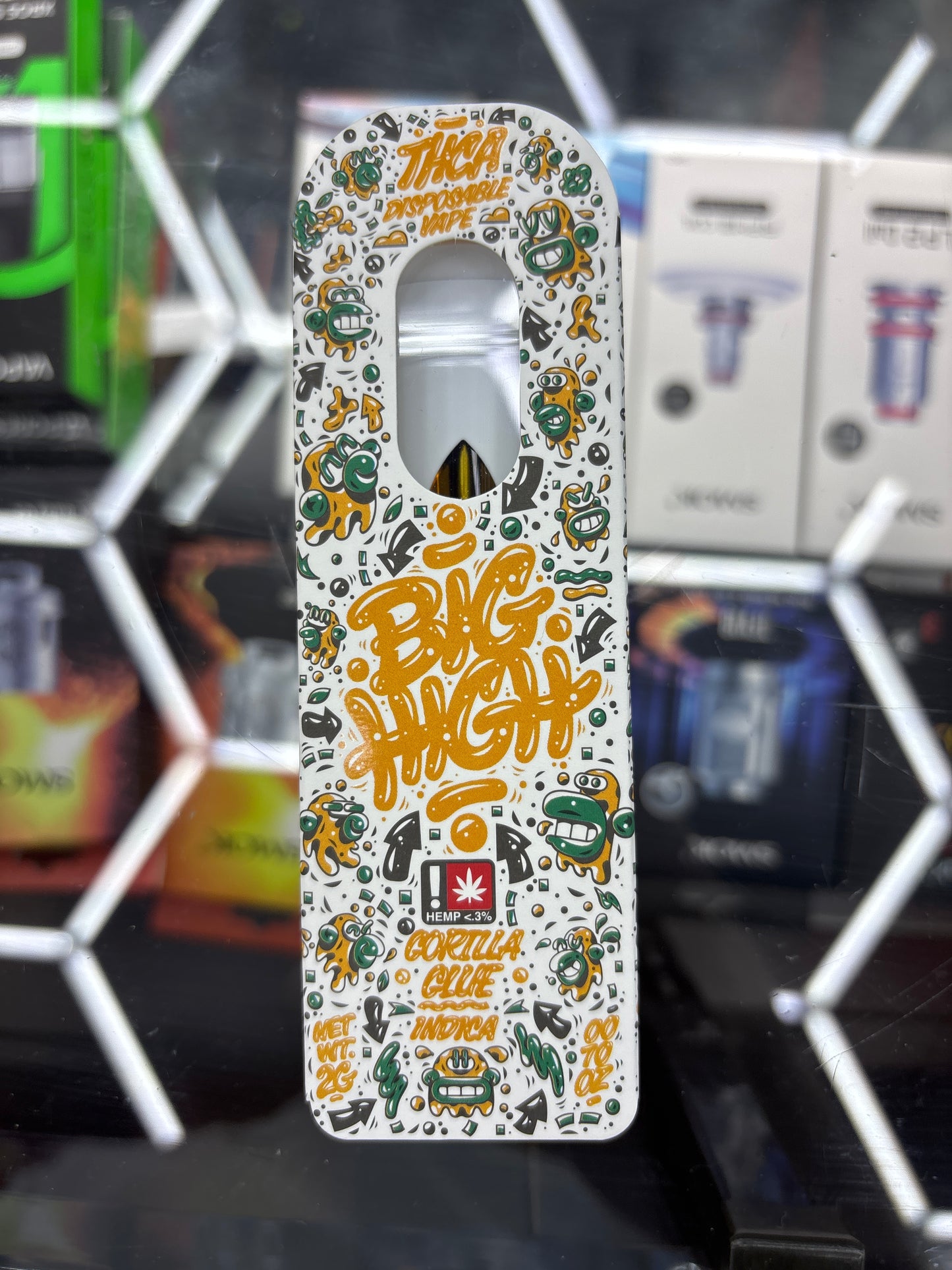 Big high gorilla glue Indica 2G