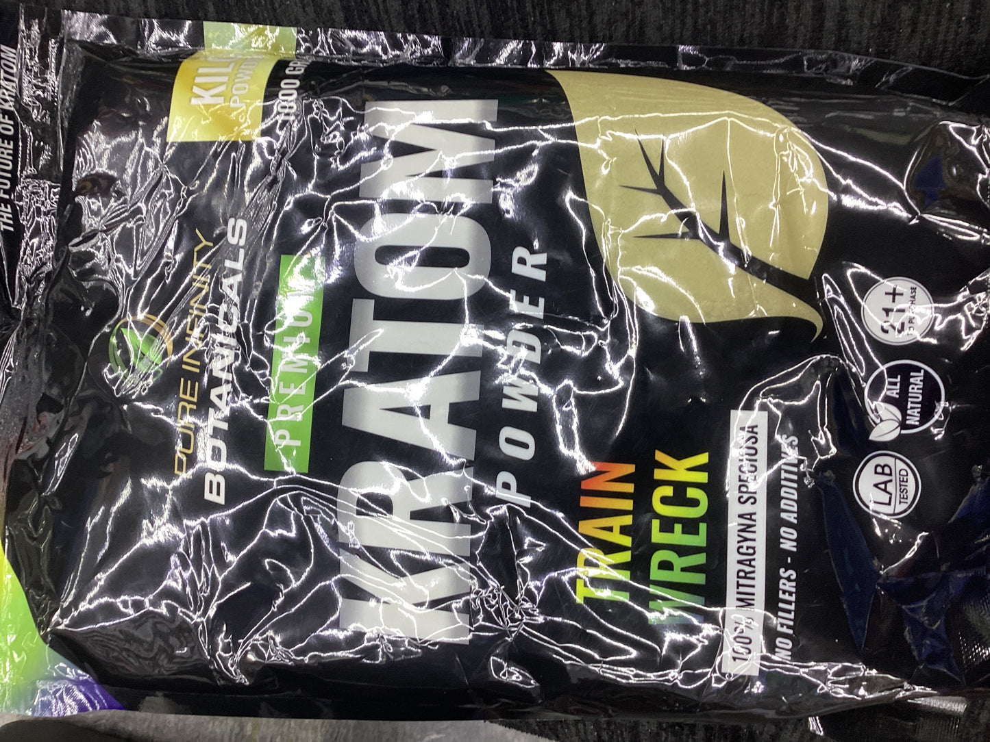 Pure infinity botanicals trainwreck powder 1000g