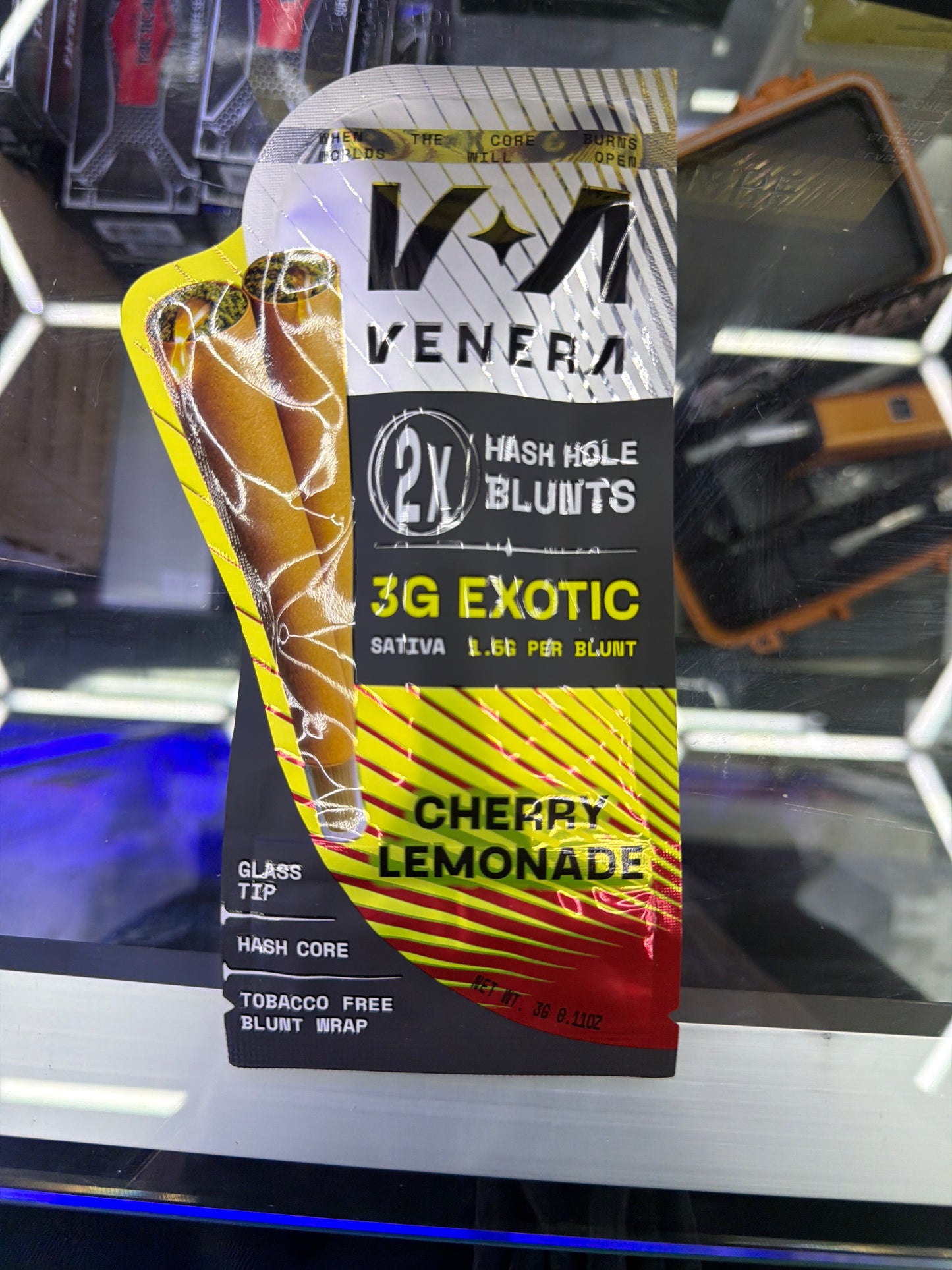 Venera 2x hash hole 3g exotic cherry lemonade sativa