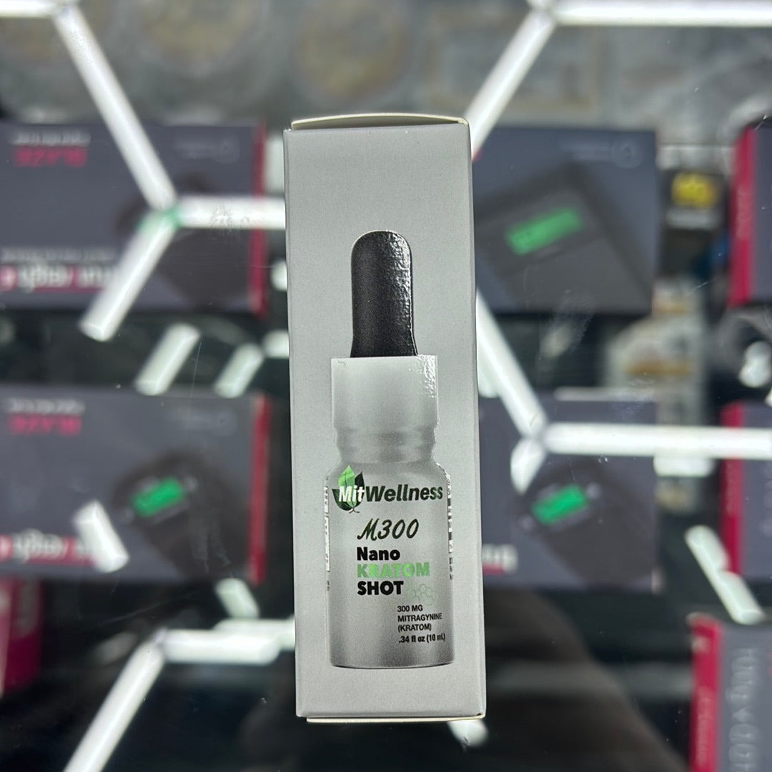 Mit wellness nano kratom shot m300 300mg mitragynine kratom