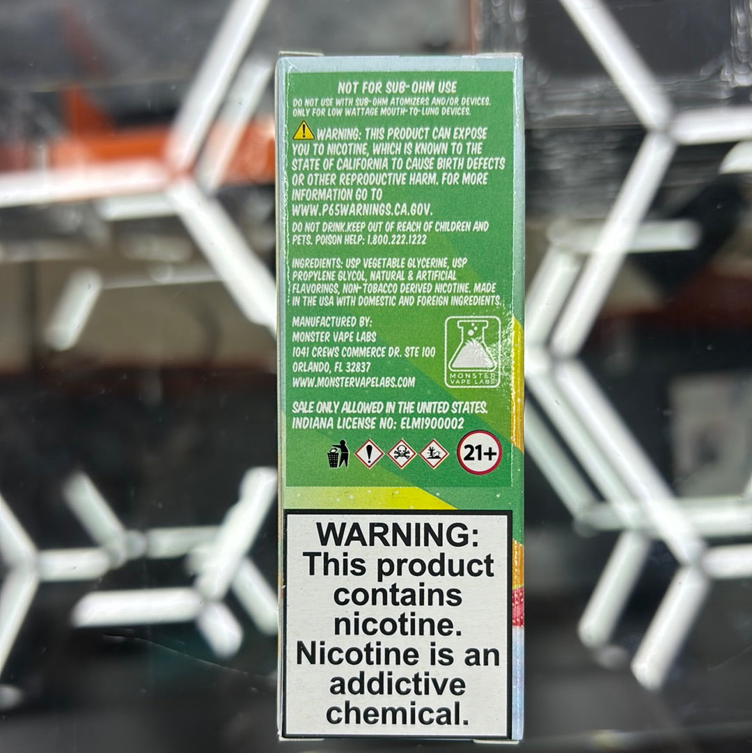 Frozen fruit monster mango peach guava ice 48MG