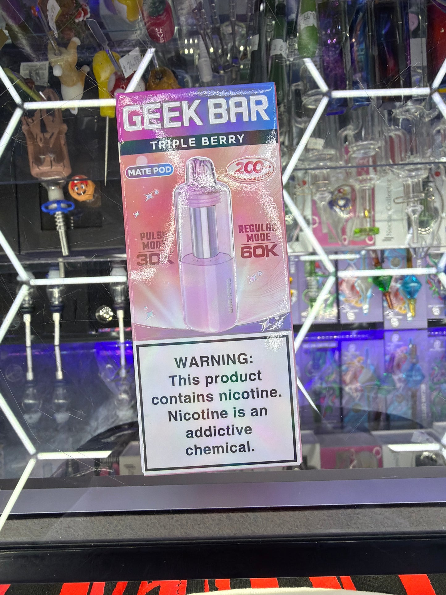 Geekbar Mate Pod 30k/60k hits Triple Berry