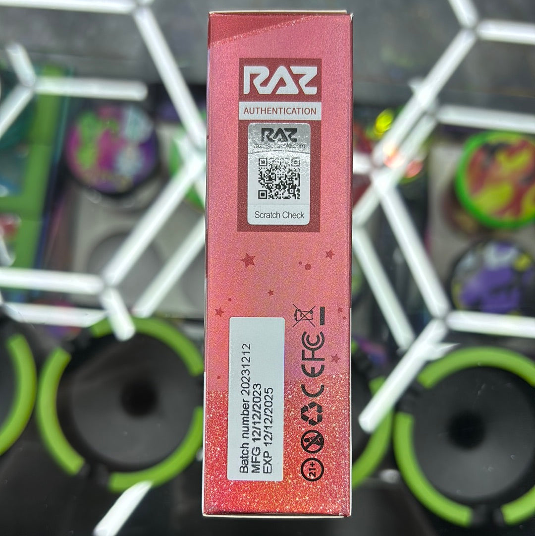 Raz ruby 9000 puffs