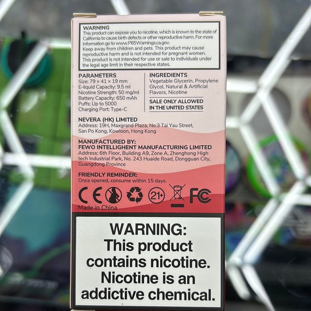 BC5000 strawberry ice