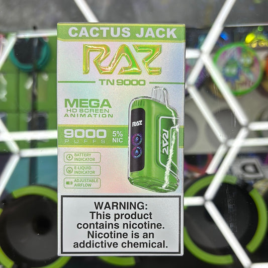Raz 9000puffs cactus Jack