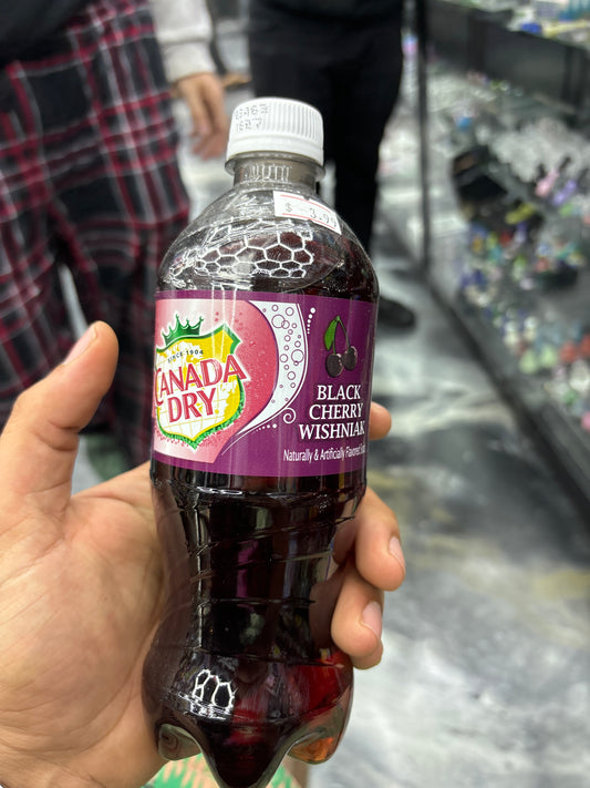 Canada Dry black cherry wishniak exotic