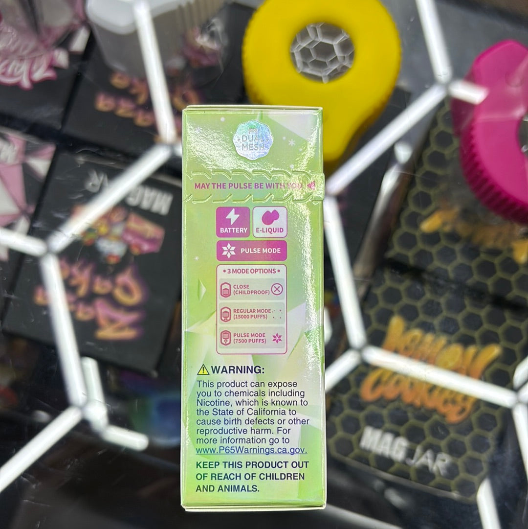 Geek bar pulse frozen cherry apple