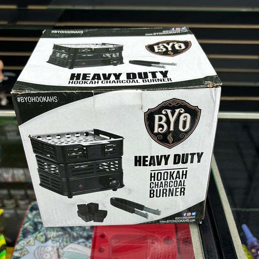 Byo heavy duty, hookah charcoal burner