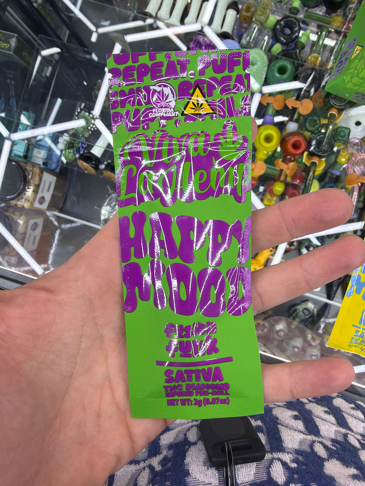 Viva La Hemp Happy Mood 2g Sativa preroll Fusion Funk