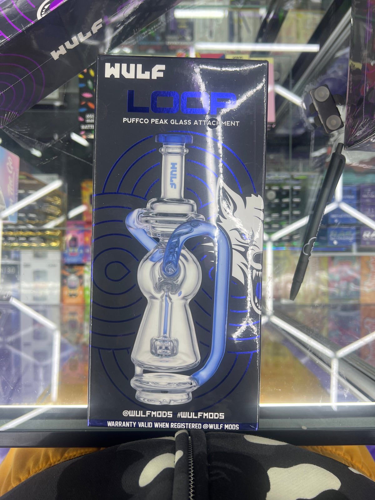 WULF MODS LOOP PUFFCO PEAK TOP blue