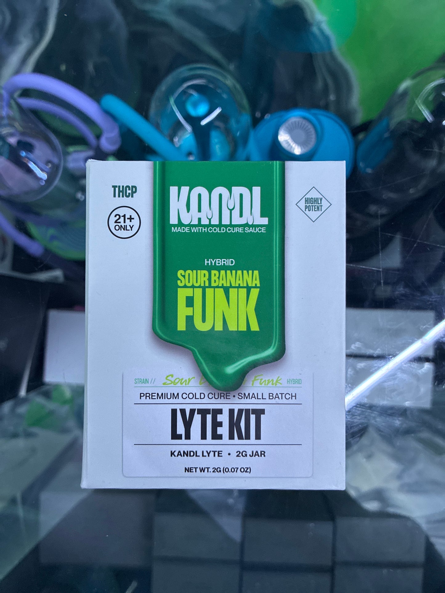 Kandl lyte kit concentrate vaporizer sour banana hybrid