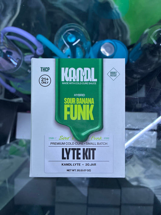 Kandl lyte kit concentrate vaporizer sour banana hybrid