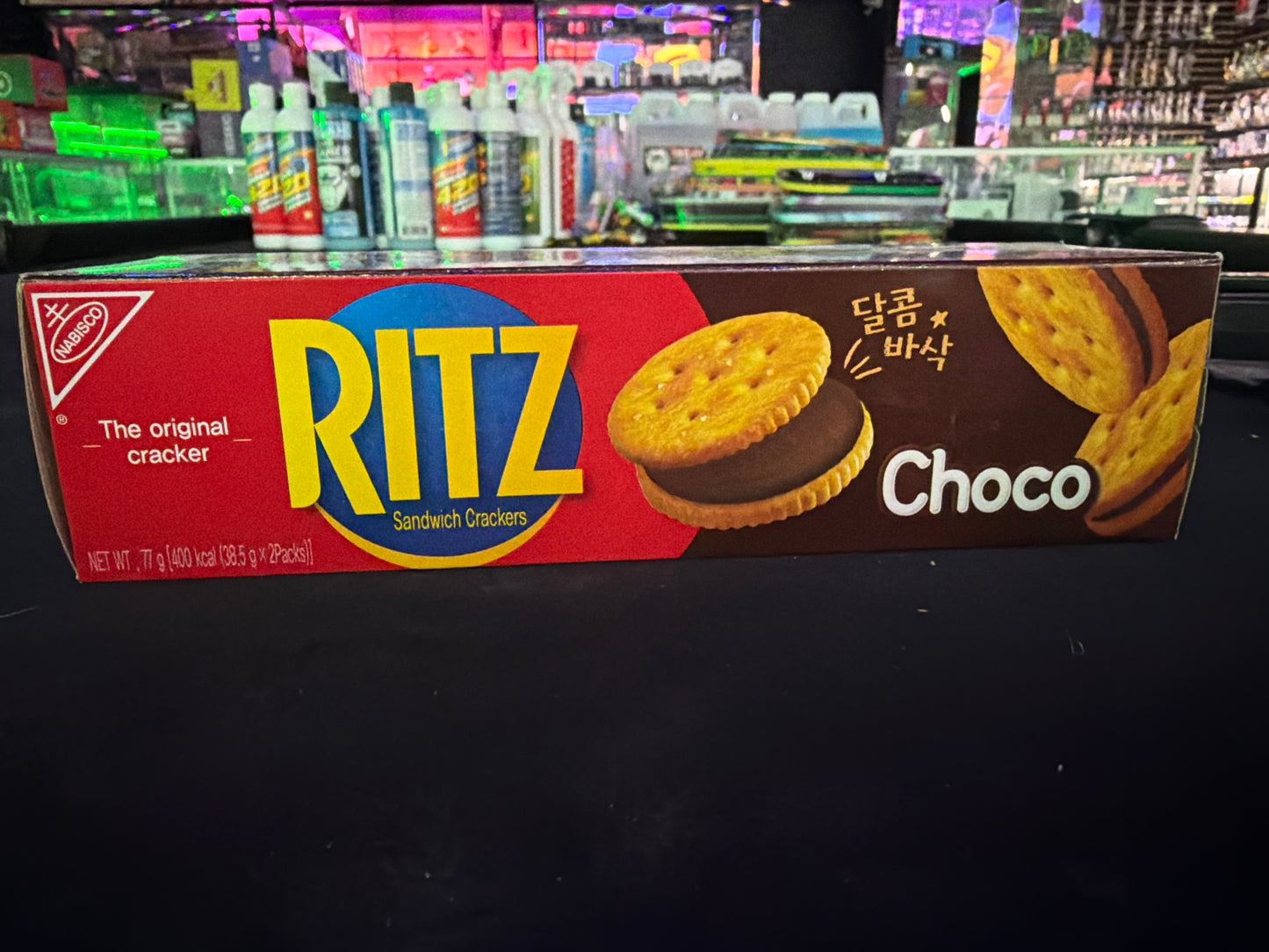 KOREAN RITZ 77G SANDWICH CRACKERS | CHOCO