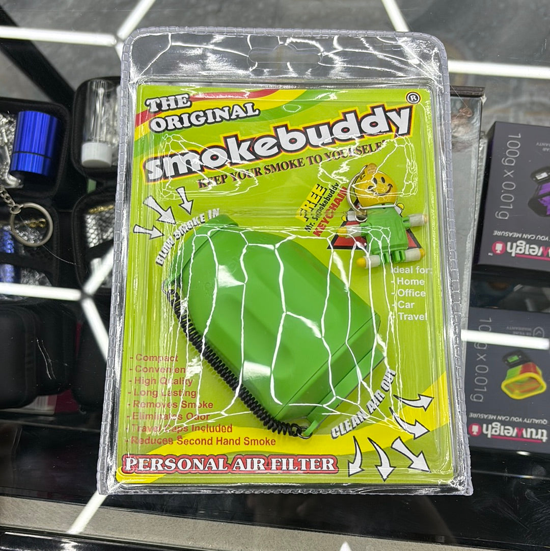 Smoke buddy pink light green