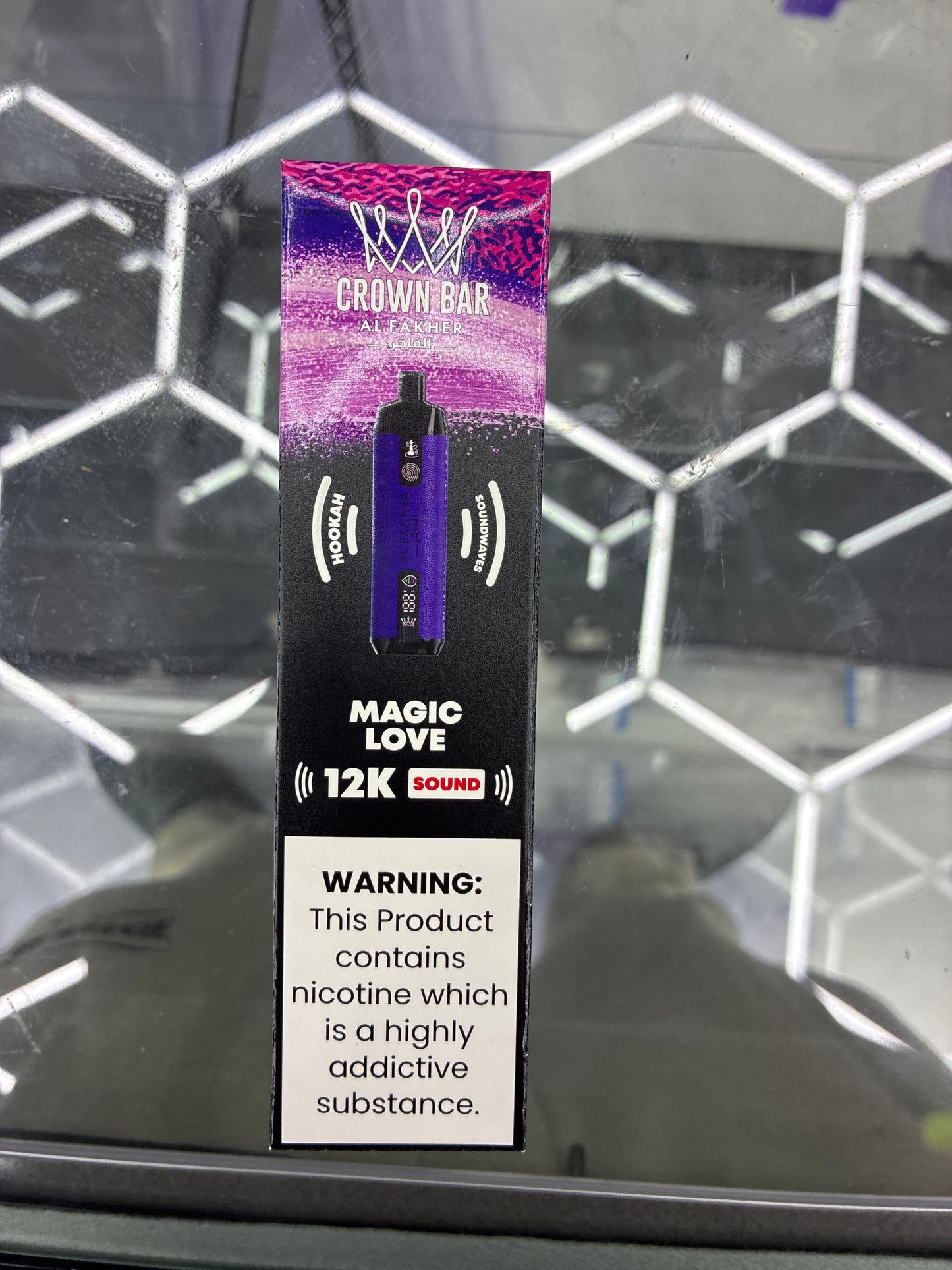 Al fakher crown bar magic love sound edition 12kpuffs
