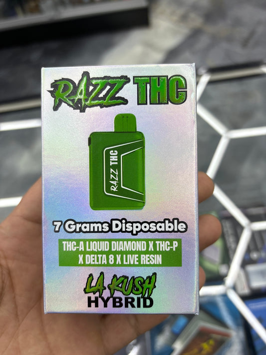 Razz thc 7g disposable LA Kush hybrid