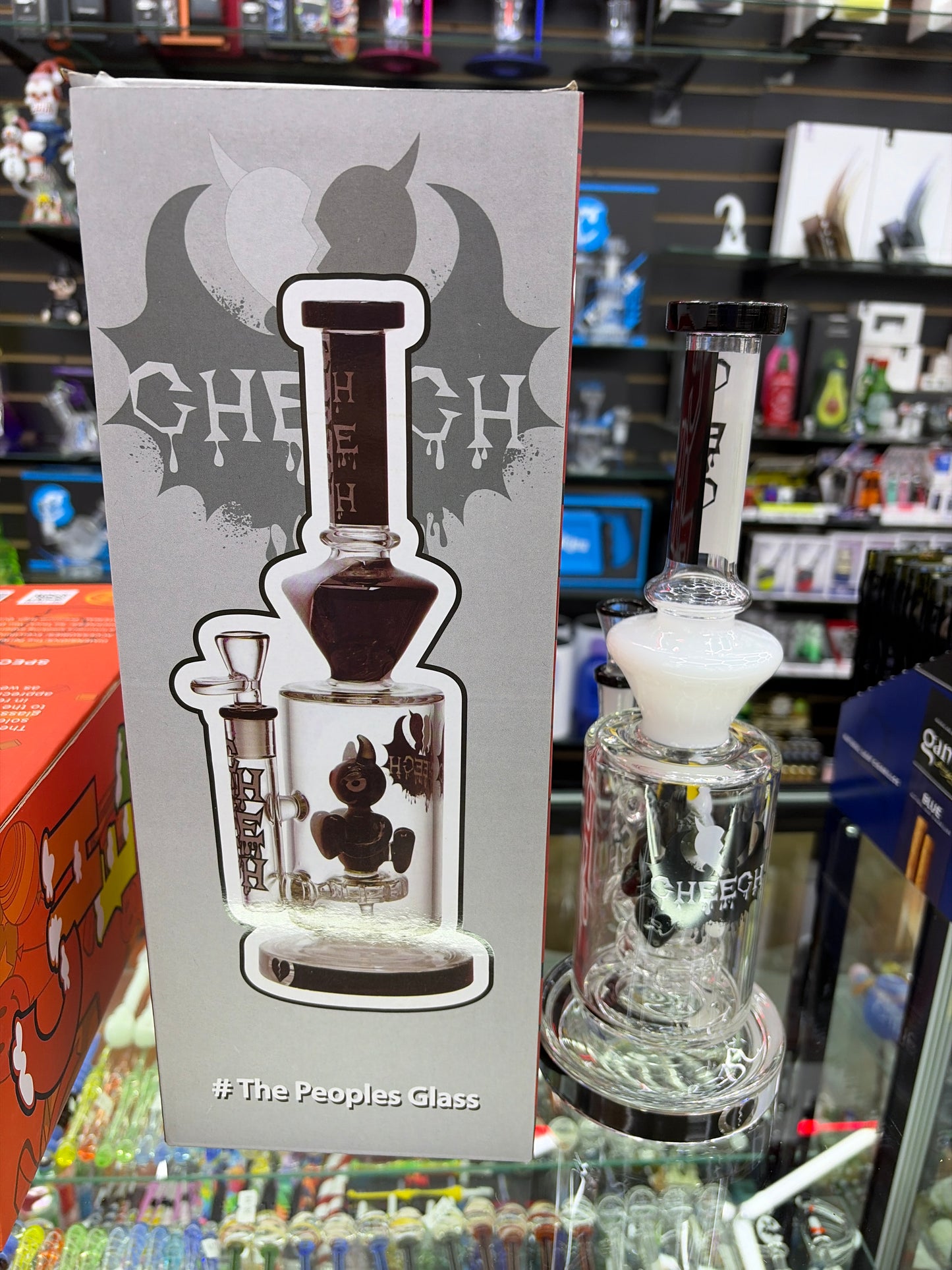 Cheech Glass Midnight Mischief Bubbler (5mm)