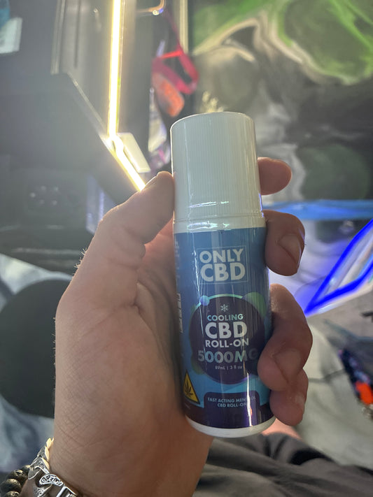 Only cbd cooling cbd roll-on 5000mg